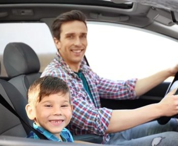 Can Child Sit in Front Seat With Booster