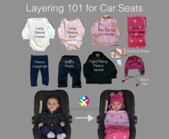 How to Dress Baby in Car Seat During Winter