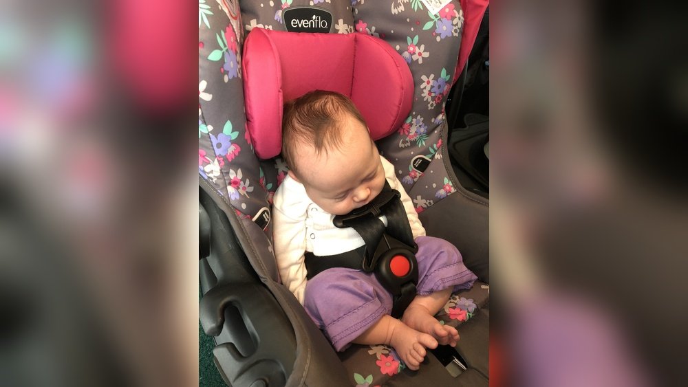 Baby Slumping to Side in Infant Car Seat