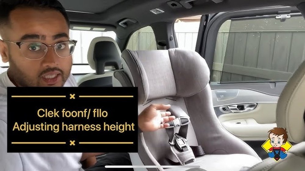 How to Adjust Convertible Car Seat Harness Height