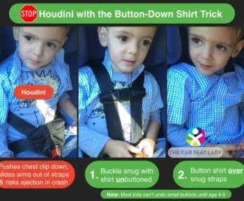 How to Stop Toddler from Unbuckling Car Seat Chest Clip