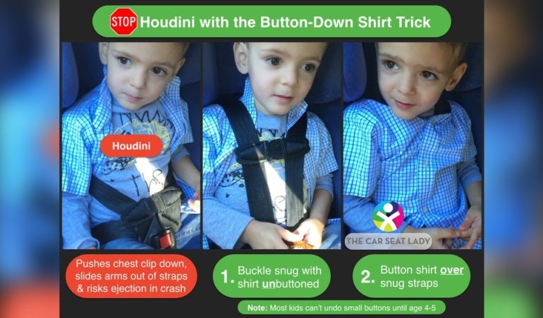 How to Stop Toddler from Unbuckling Car Seat Chest Clip