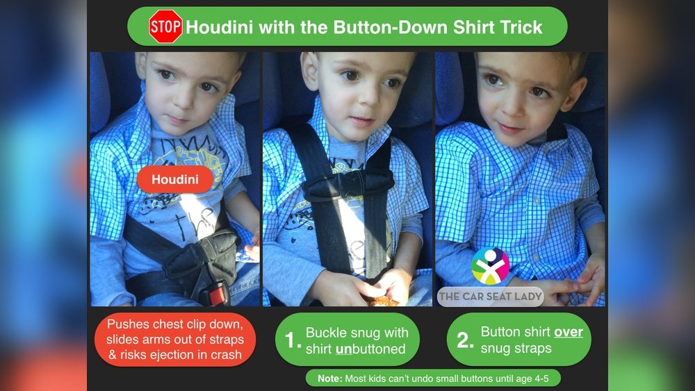 How to Stop Toddler from Unbuckling Car Seat Chest Clip