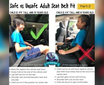 Why Does My 10 Year Old Still Need a Booster Seat